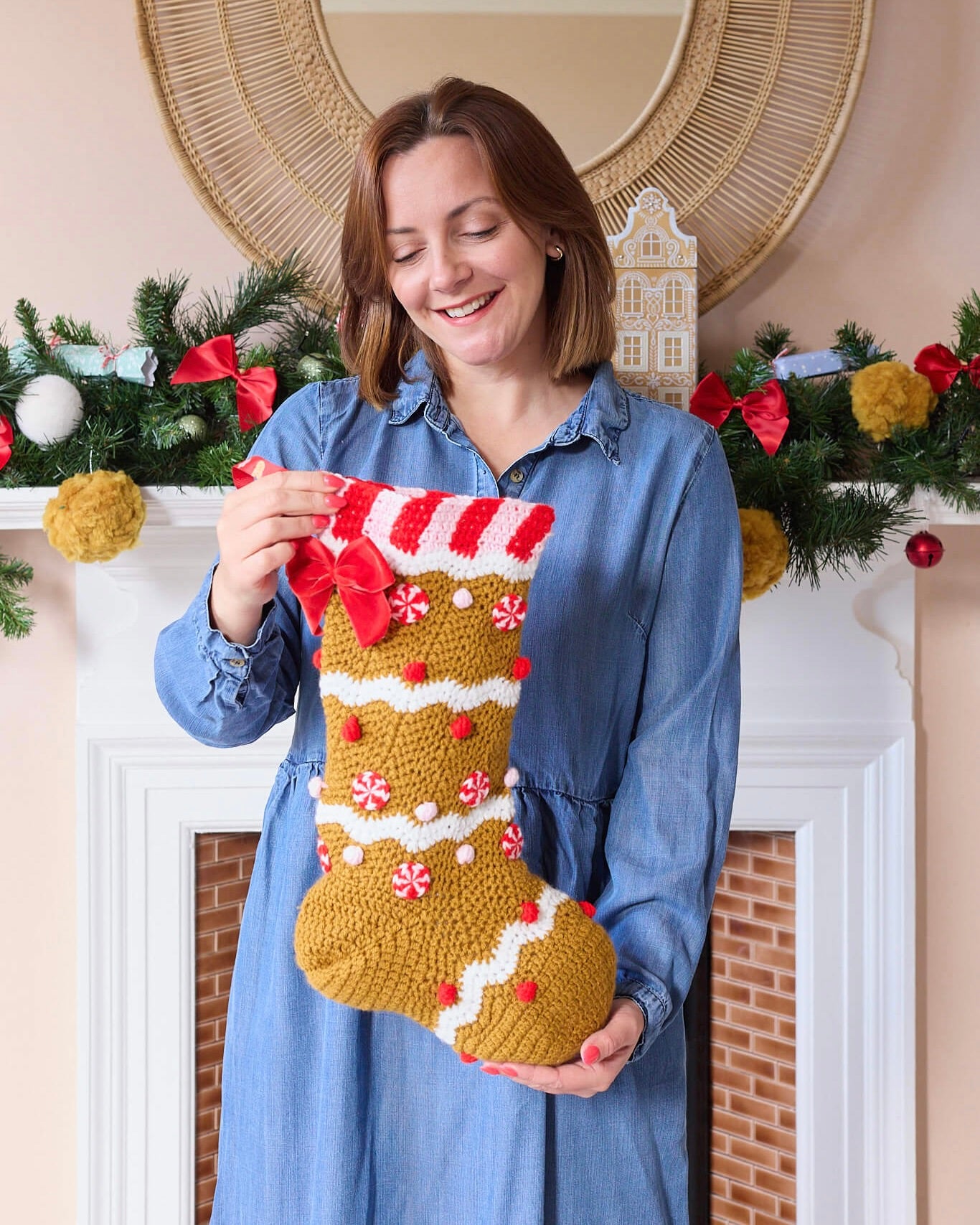 Gingerbread Lane Crochet Kit