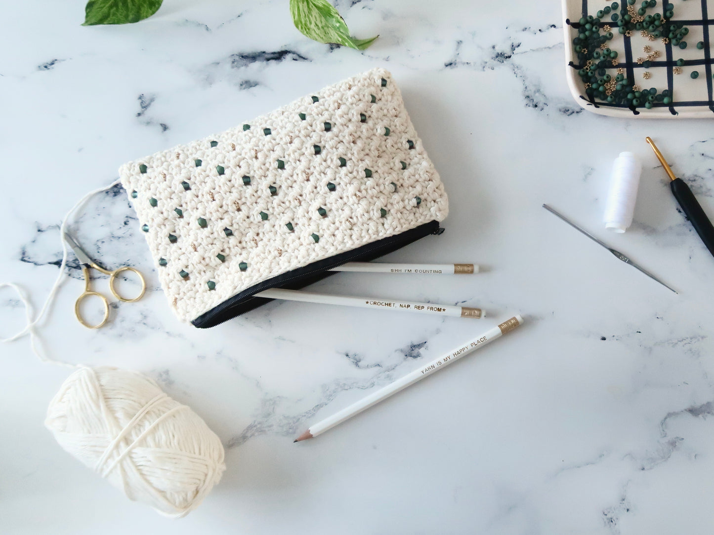 Dewdrops Beaded Case Pattern