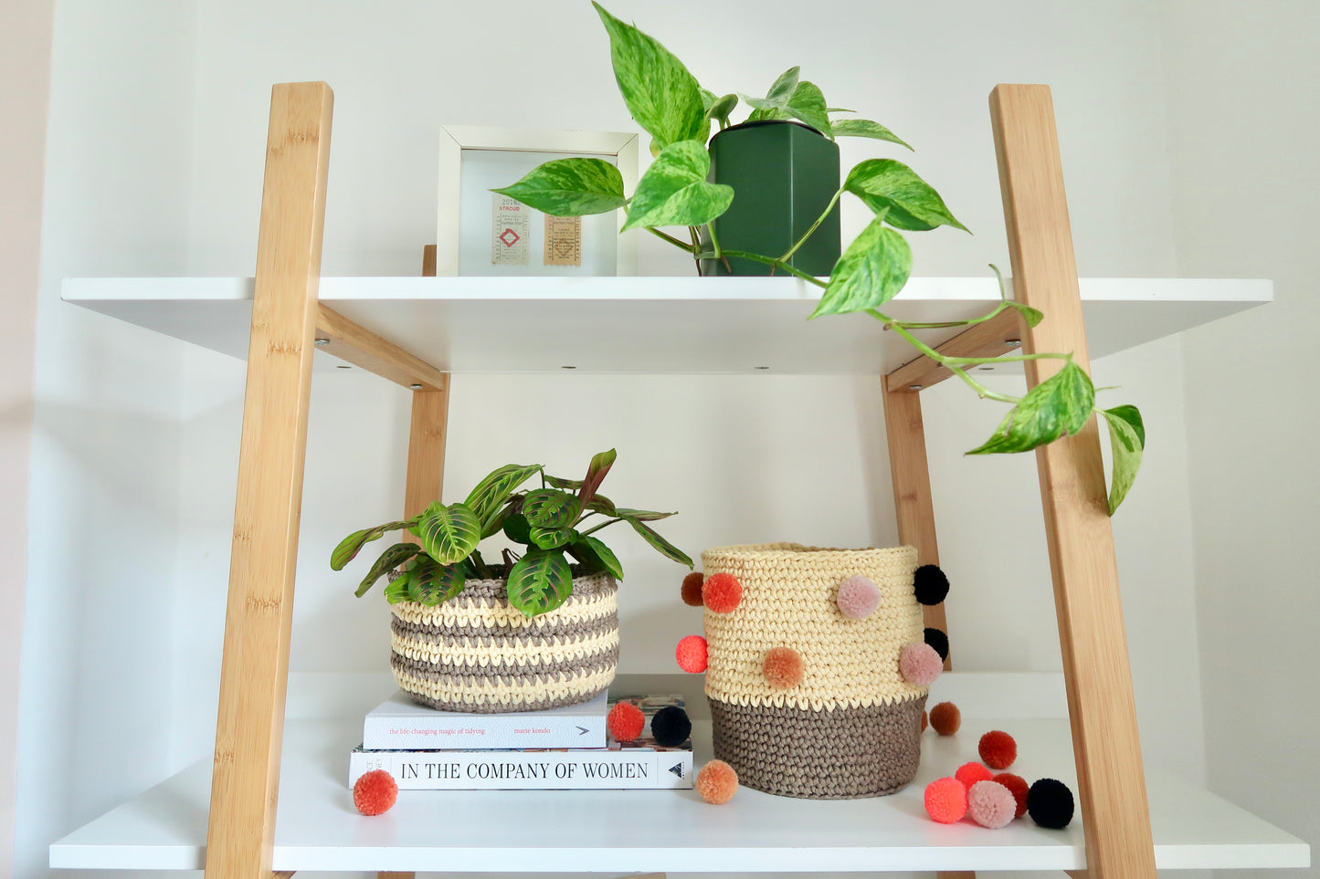 Spots and Stripes Baskets Pattern