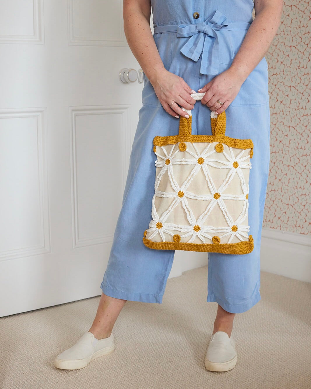 Lazy Daisy Tote Pattern or Kit