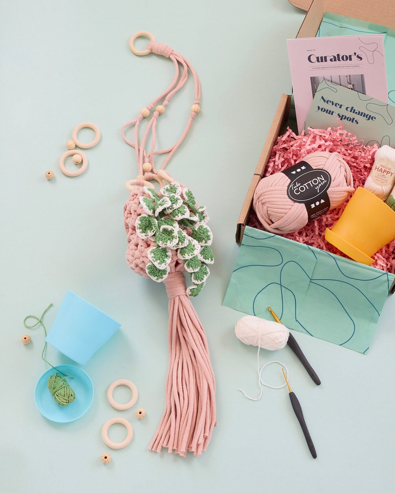 Botanical Stitches Crochet Kit