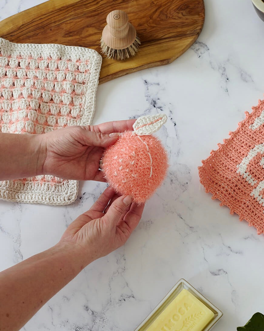 Peachy Clean Kit and Pattern