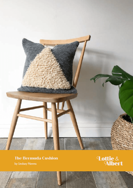 Bermuda Triangle Cushion Digital Crochet Pattern