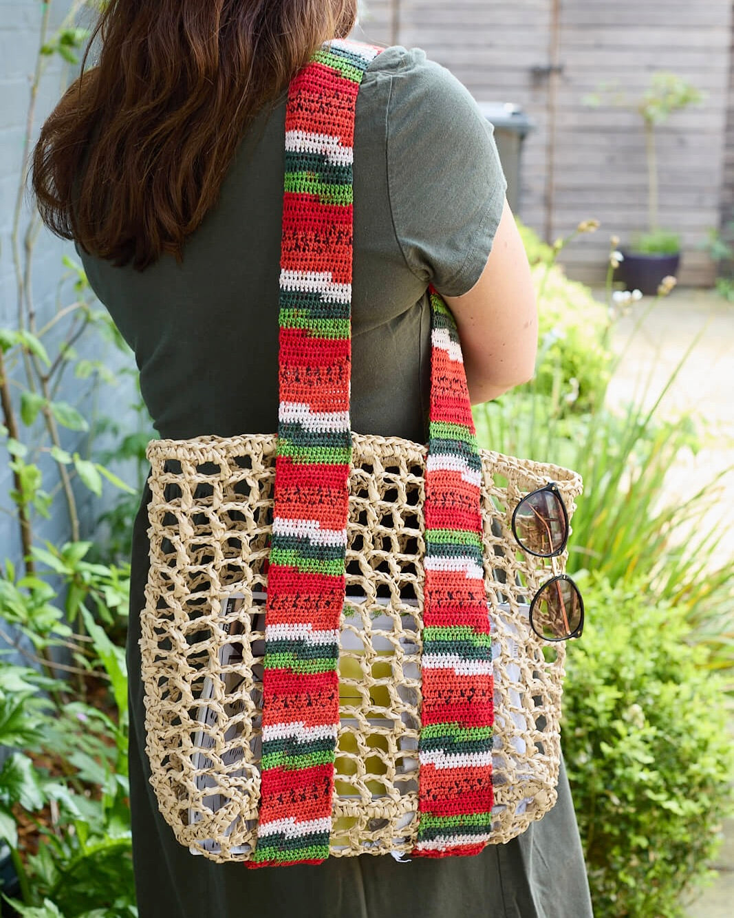 Watermelon Sugar Bag Crochet Kit or Pattern