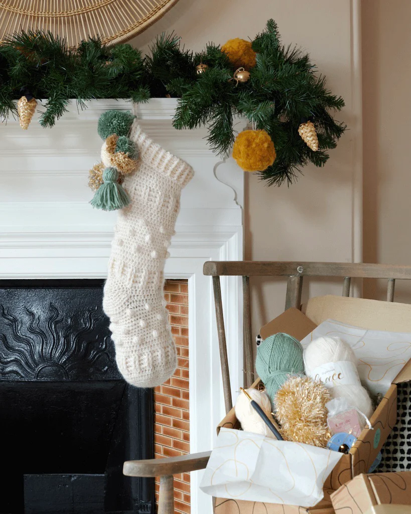 Tinseltown Stocking Kit or Pattern