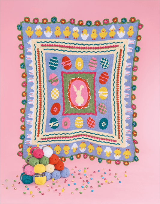 The Easter Egg Blanket Crochet Along!