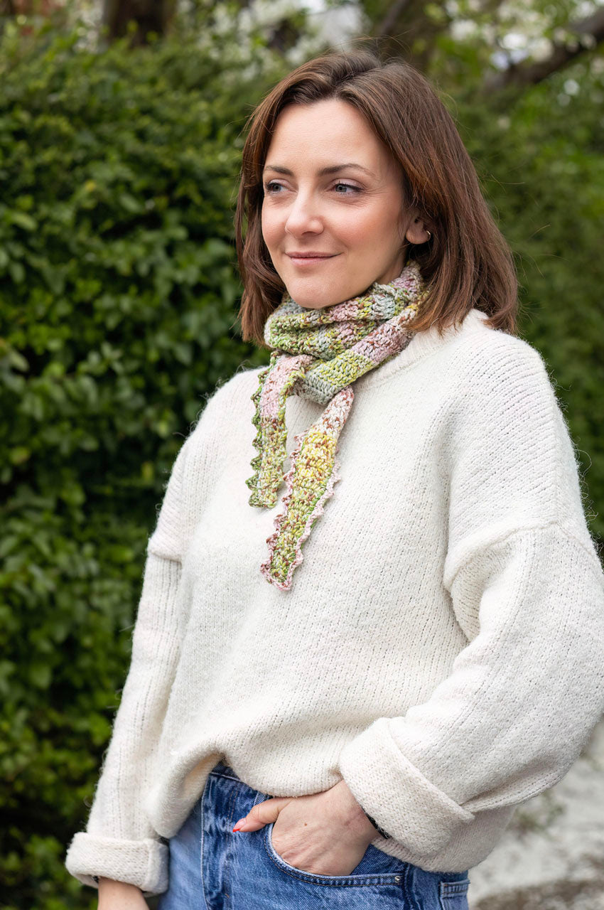 Bloom & Stitch Shawl Crochet Kit