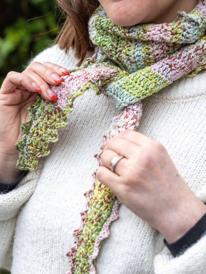 Bloom & Stitch Shawl Crochet Kit