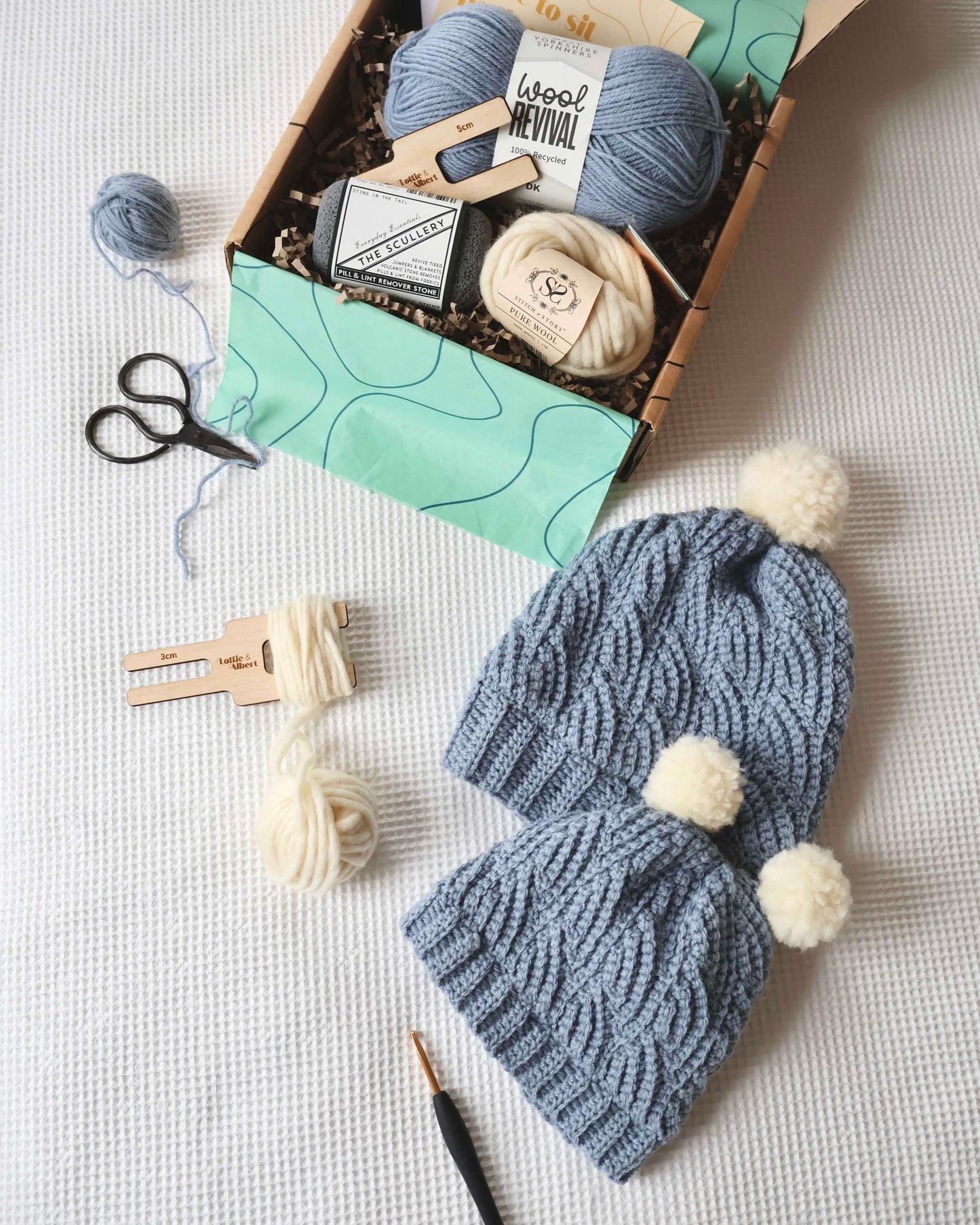 Flock and Valley Hat Crochet Kit