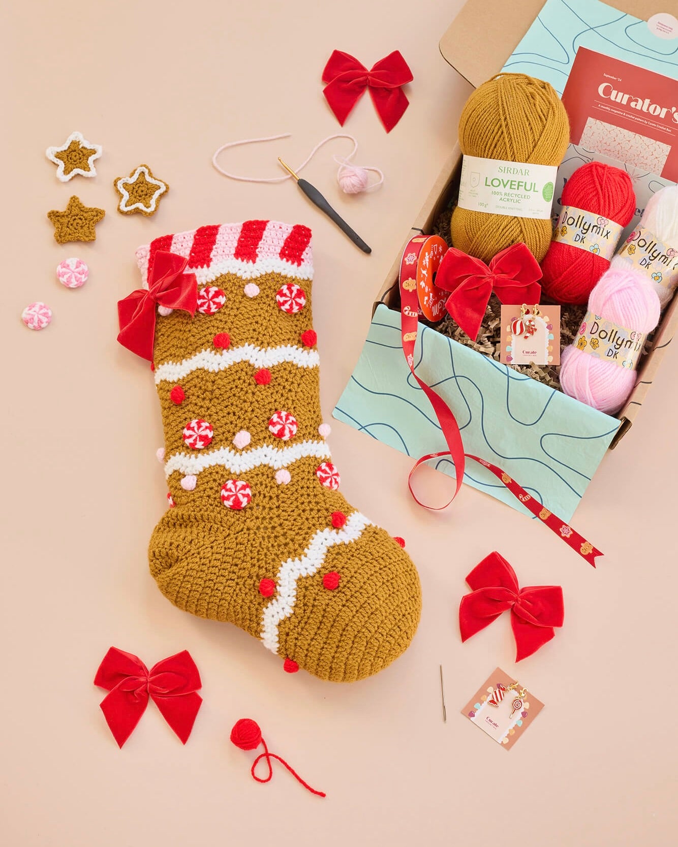 Gingerbread Lane Crochet Kit