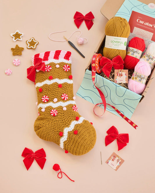Gingerbread Lane Crochet Kit