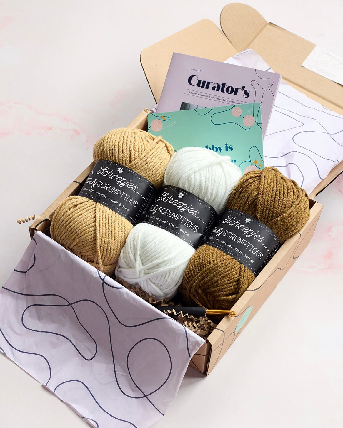 Sweater Weather Scarf Crochet Kit