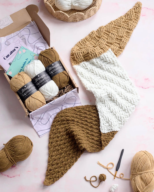 Sweater Weather Scarf Crochet Kit