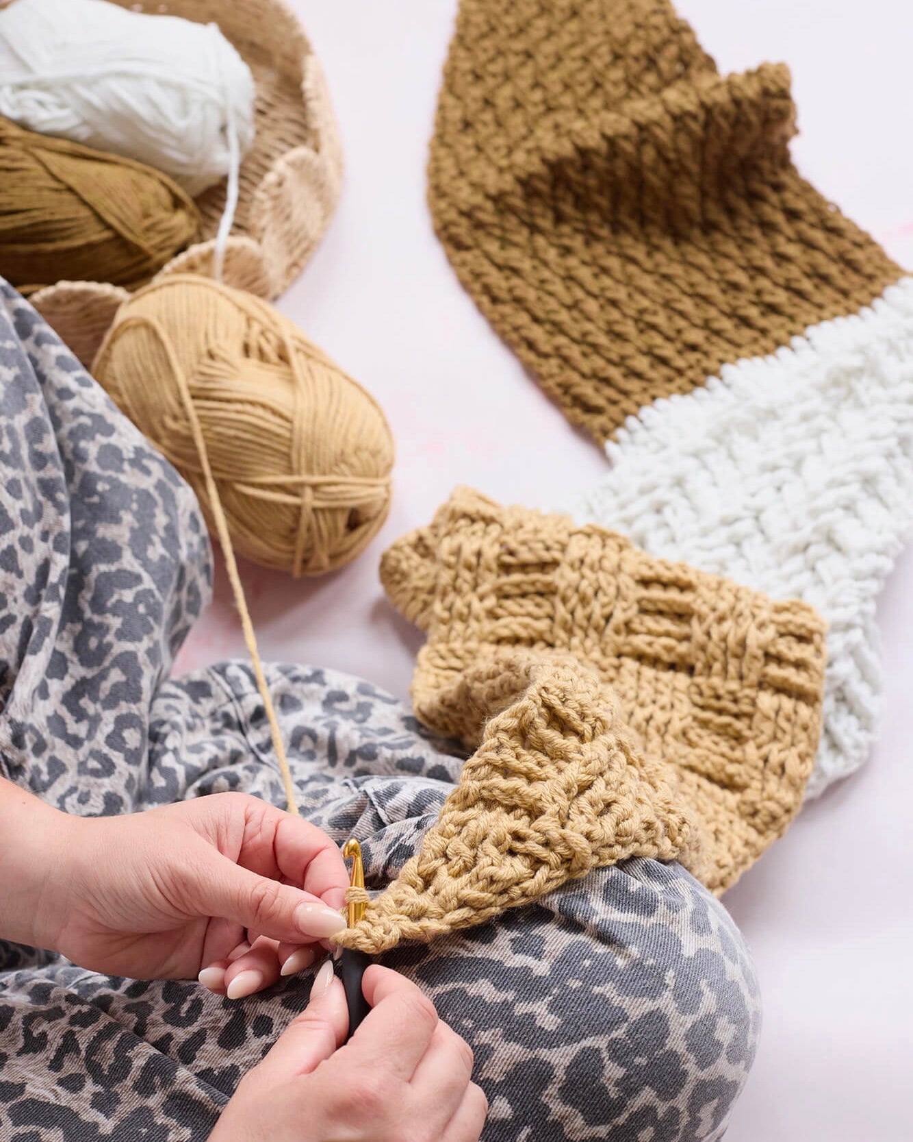 Sweater Weather Scarf Crochet Kit