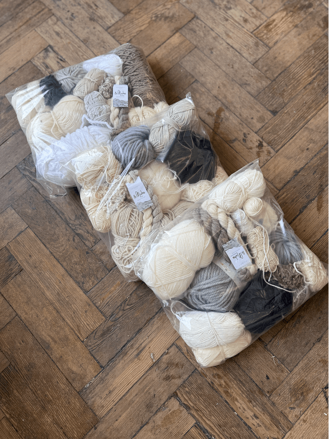 Scrap Yarn Bags