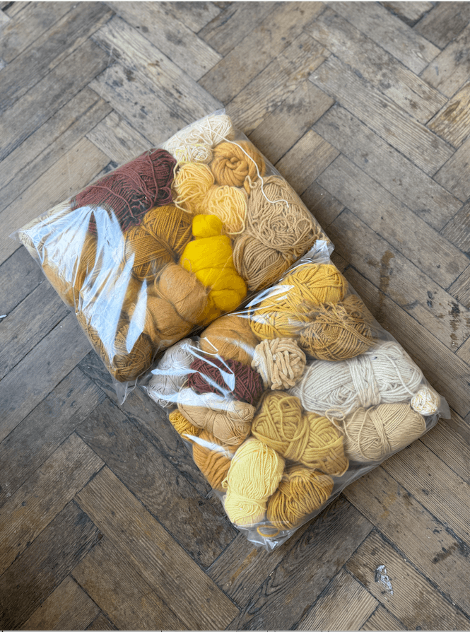 Scrap Yarn Bags