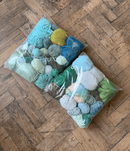 Scrap Yarn Bags