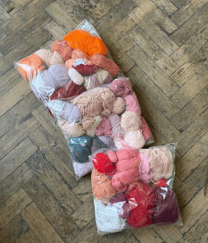 Scrap Yarn Bags