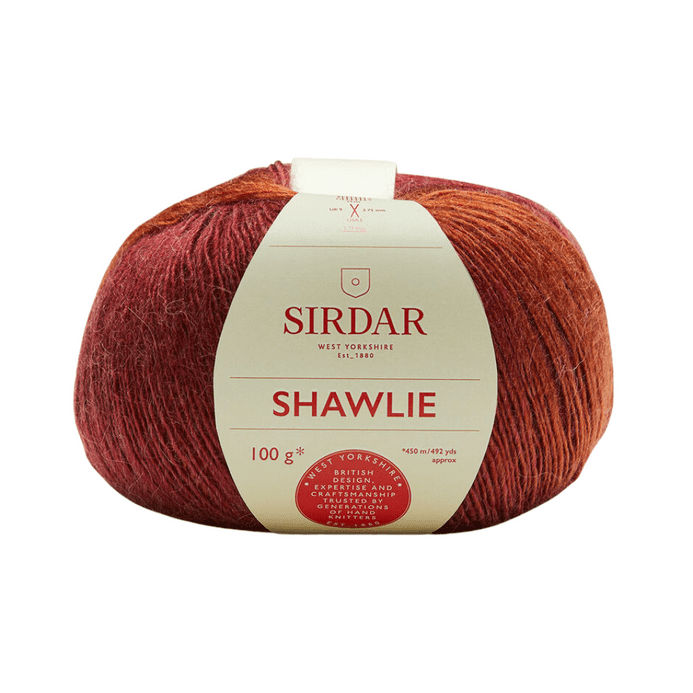 Sirdar Shawlie Yarn - Peony