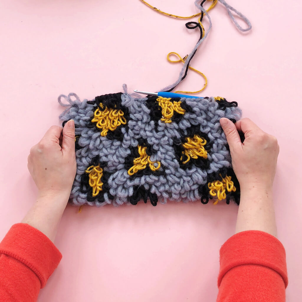 Leopard Print Clutch Digital Crochet Pattern