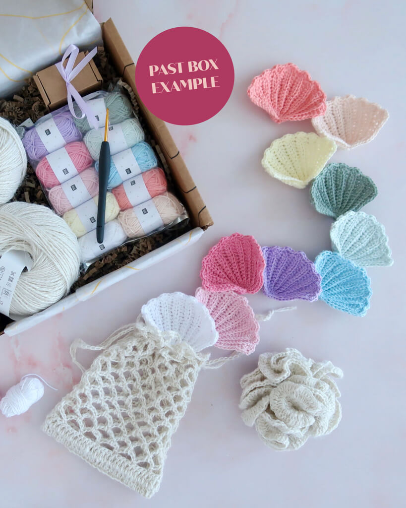 Curate Crochet Box - Monthly Subscription Crochet Kit | Lottie and