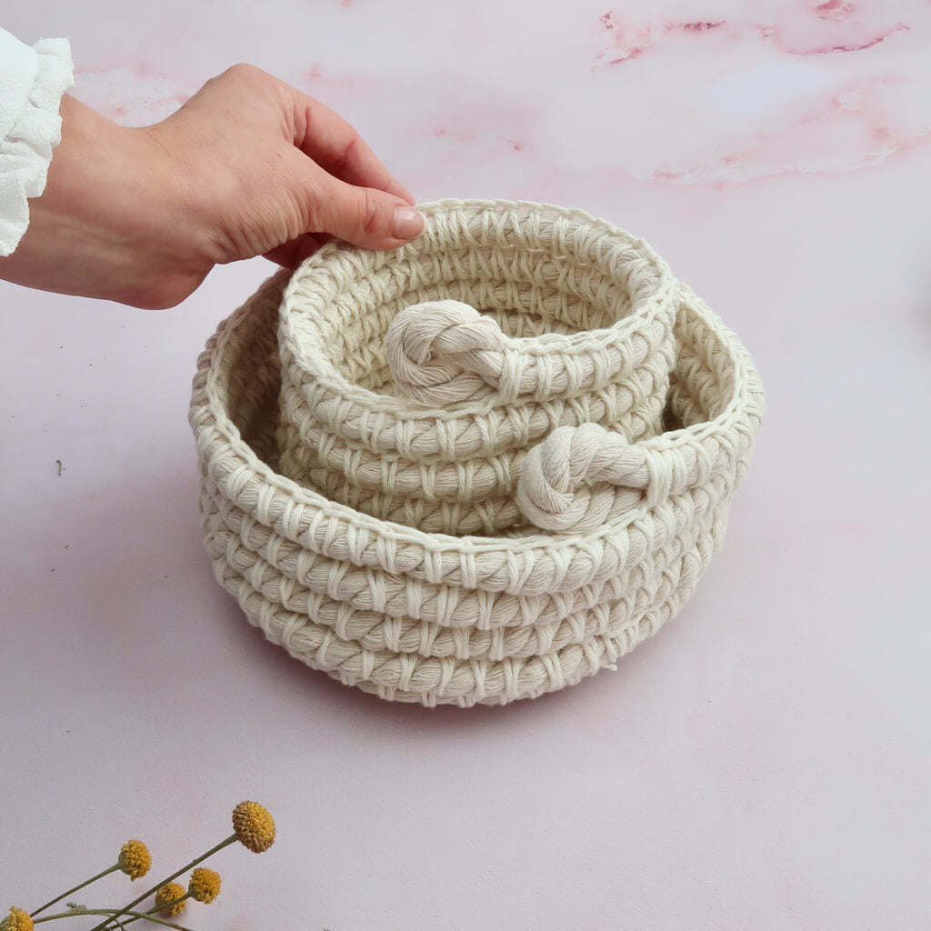 Rope Nesting Baskets – Lottie & Albert