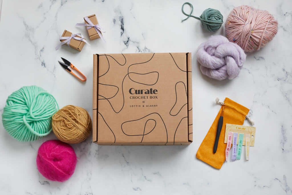 Curated Subscription Box The Curate Crochet Subscription Box | Lottie and Albert – Lottie & Albert